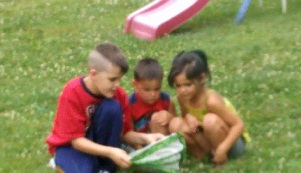 kids outside