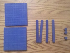 place value with base ten blocks