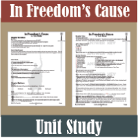 In Freedom's Cause Unit Study