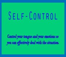 Self Control