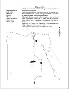 Golden Goblet Map Activity Page