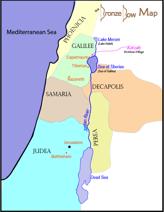 Bronze Bow - Provinces of Palestine