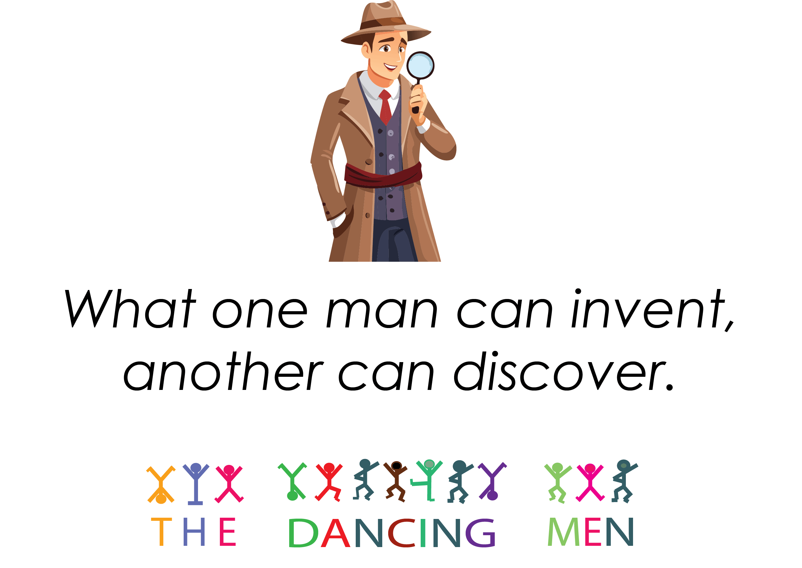 Dancing Men Figures