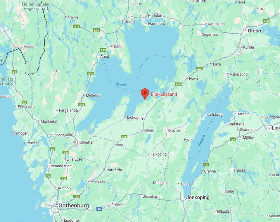 Location of 