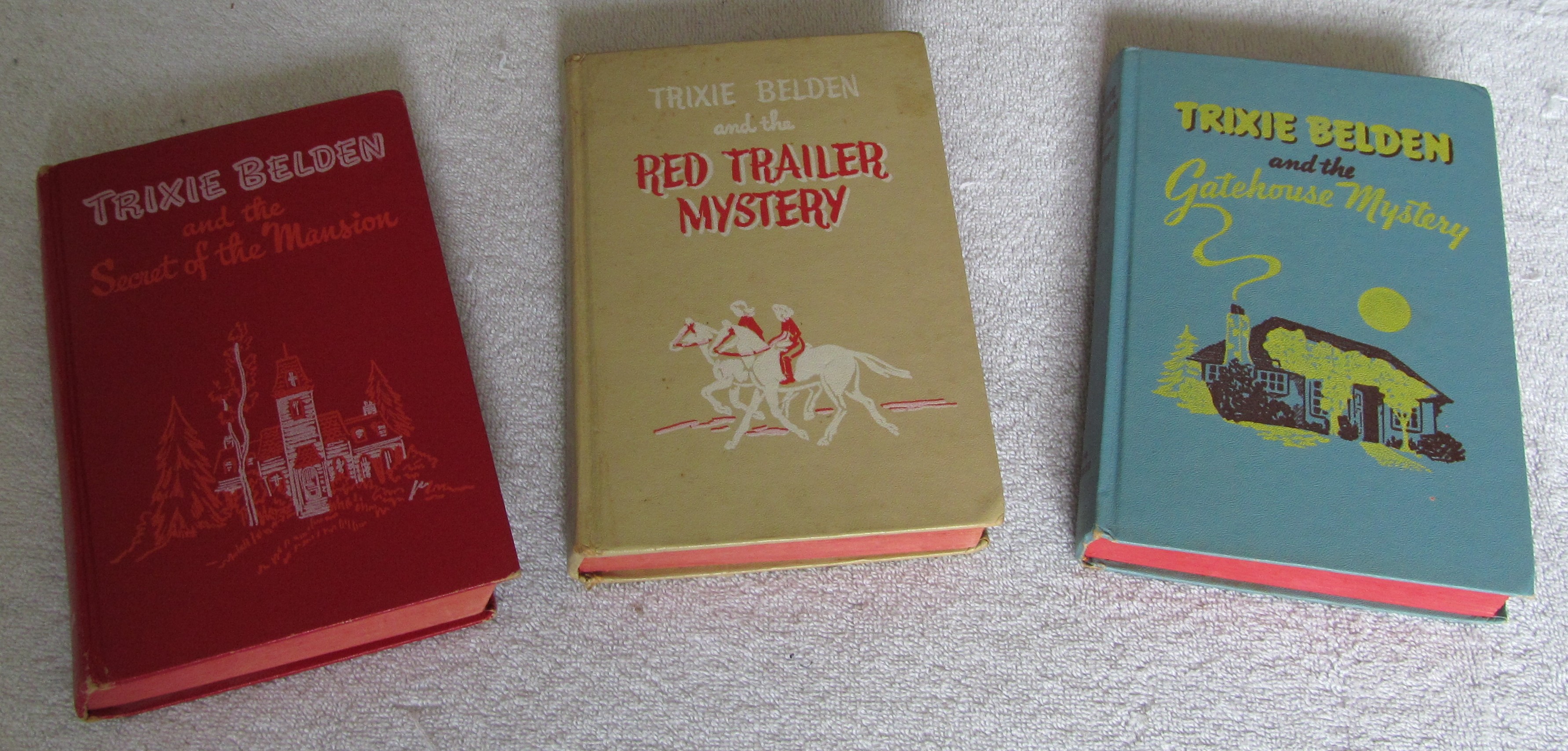 Trixie Belden Dust Jacket with the Jacket
