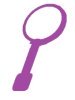 purple magnifying glass