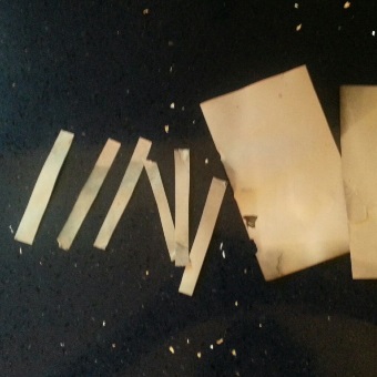 Homemade litmus paper for acid base experiment