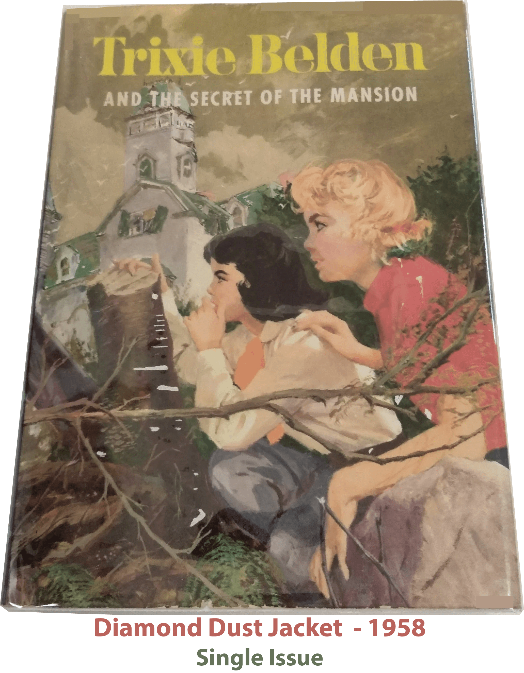 Trixie Belden Diamond Dust Jacket 1958