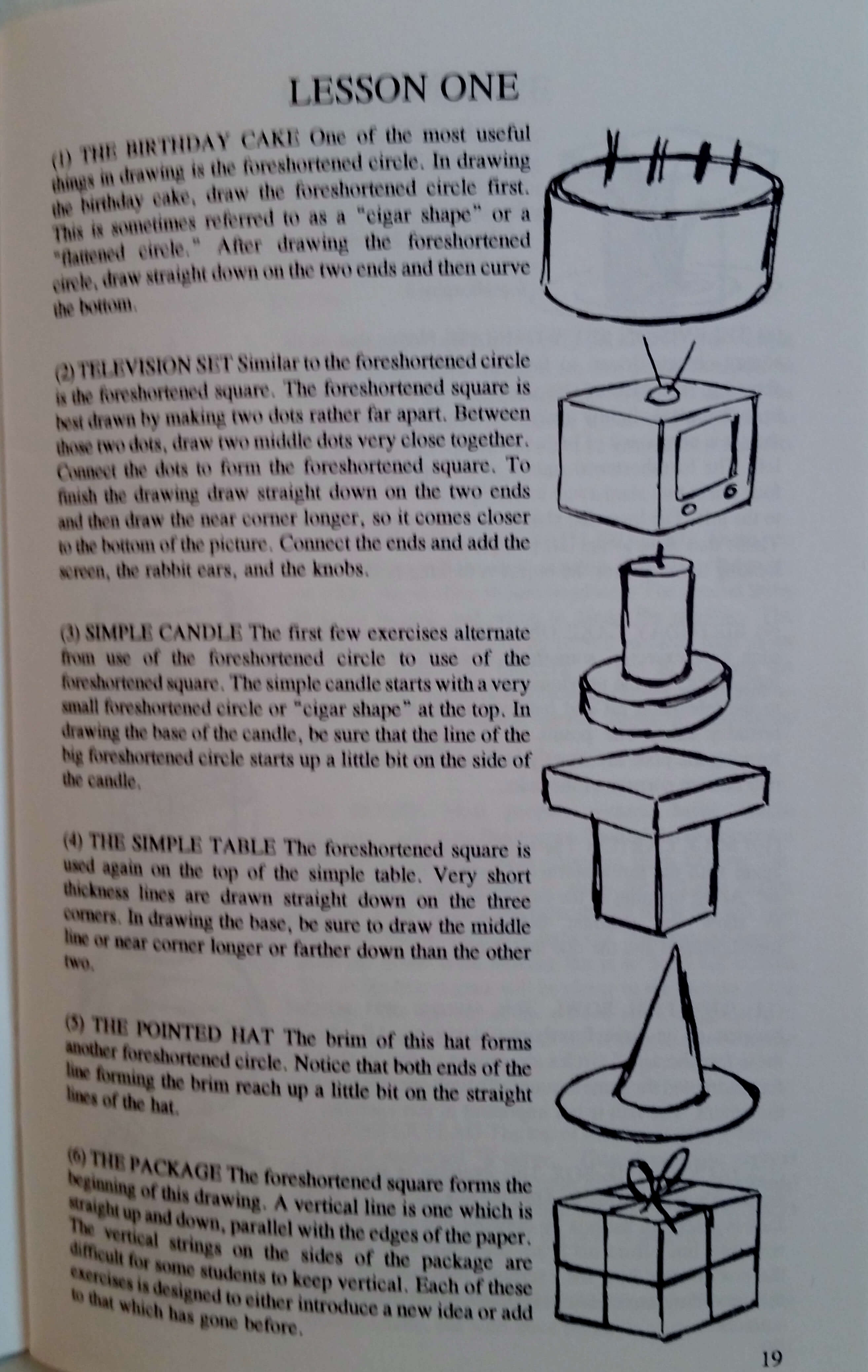 Drawing Textbook lessons