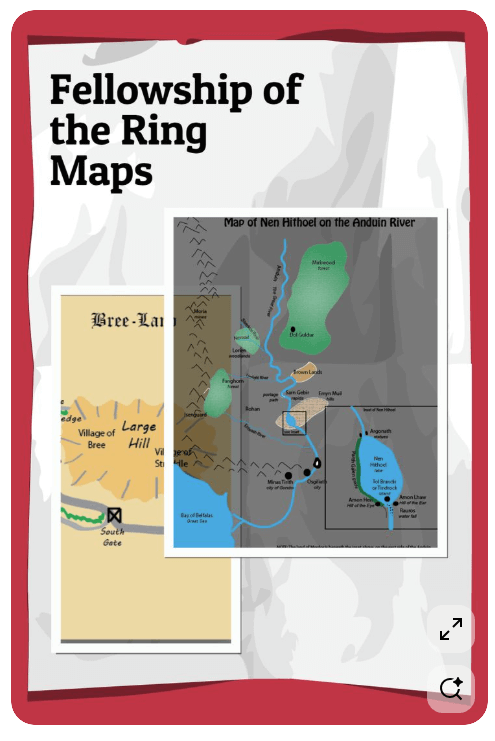 Fellowship of the Rings Maps