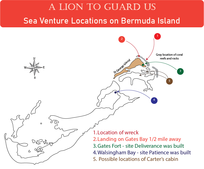 Sea Venture Wreck and Landing Sites