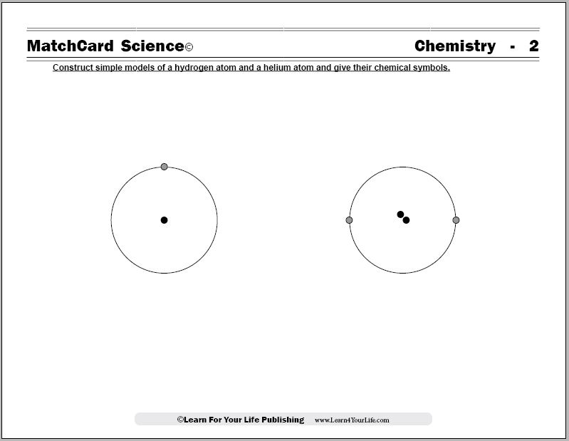 Chemistry Worksheet