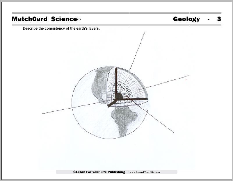 Geology Worksheet