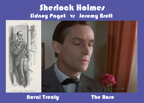 Sherlock Holmes, Paget, and Brett The Rose Speech