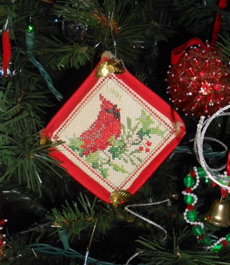 Cardinal Christmas Ornament