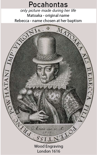 Pocahontas Engraving