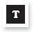 Miniature Chalkboard Spelling Rule T