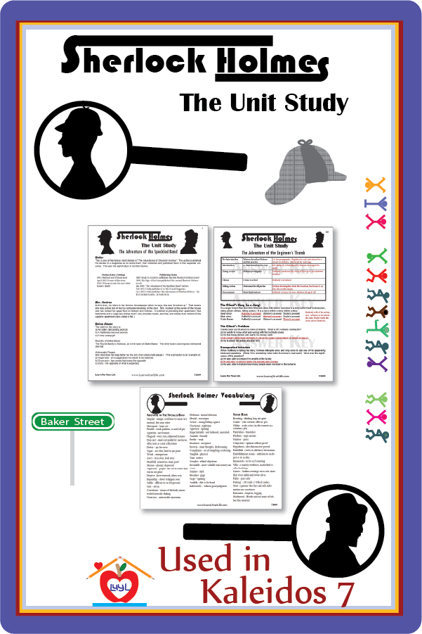 Sherlock Holmes Unit Study