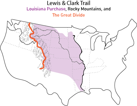 The Great Divide and the Louisiana Purchase