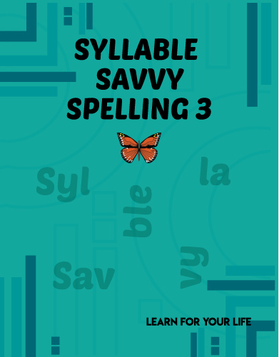 Syllable Savvy Spelling 3 Cover