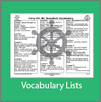 Carry On Mr. Bowditch Vocabulary List