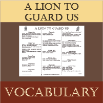Lion to Guard Us Vocabulary