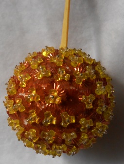 Orange & Yellow Ornament