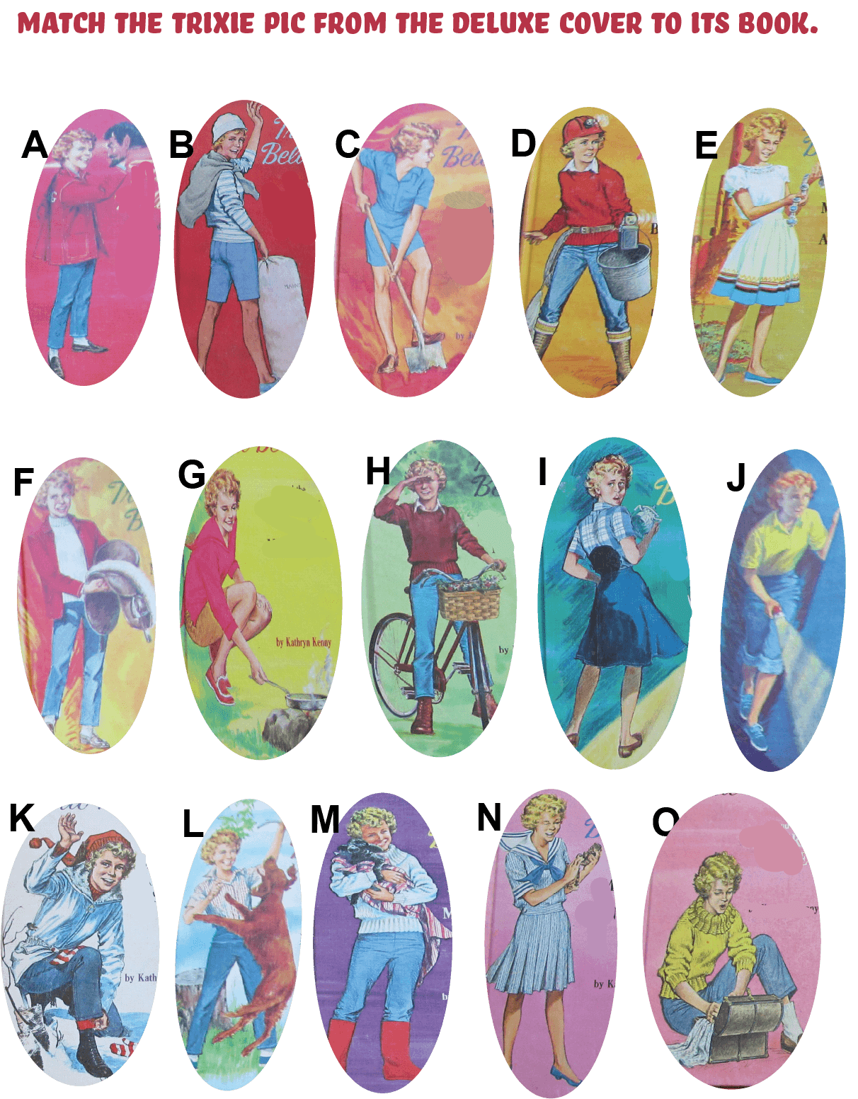 Trixie Belden Cover Puzzle