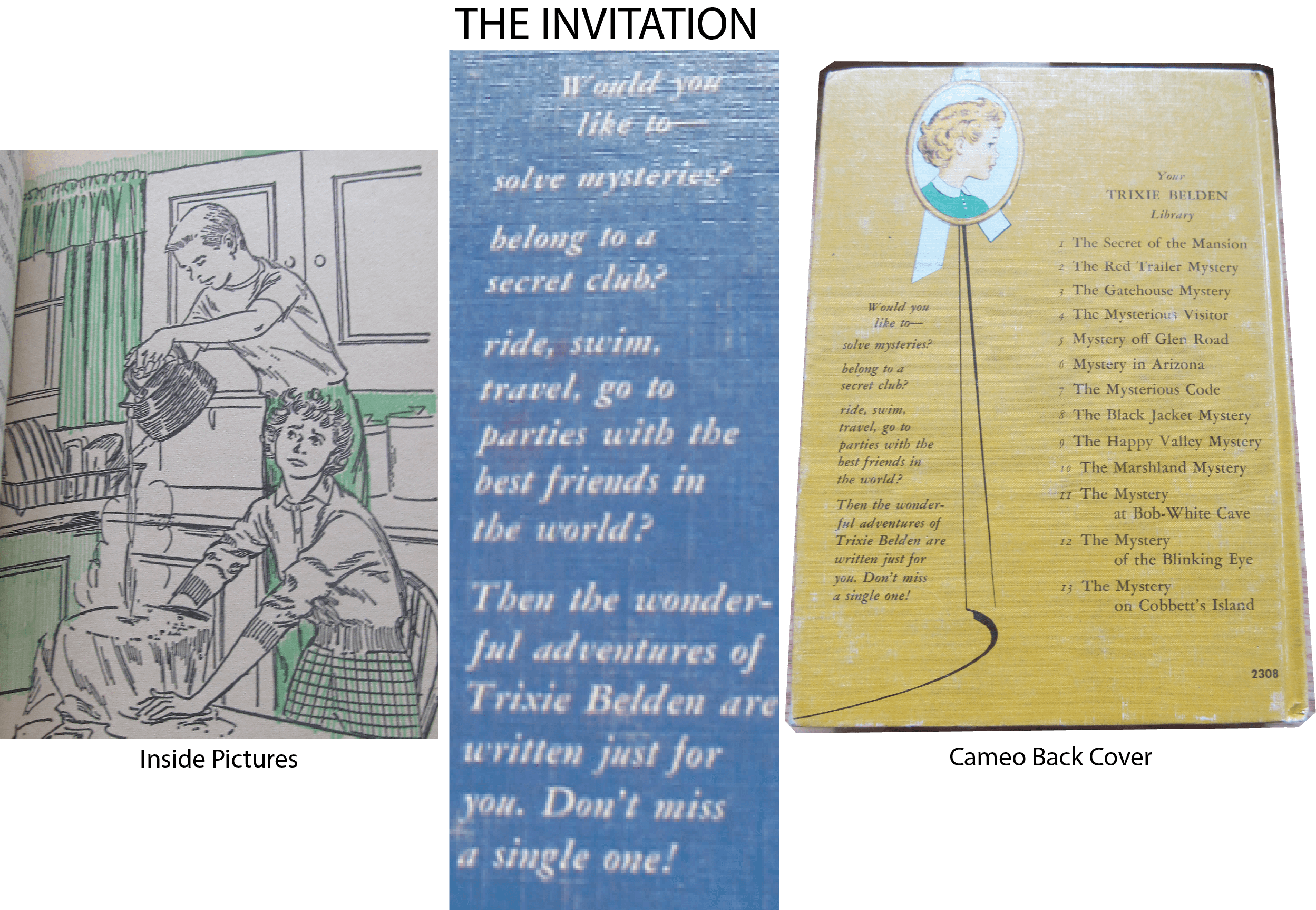 Trixie Belden Cameo Edition Features