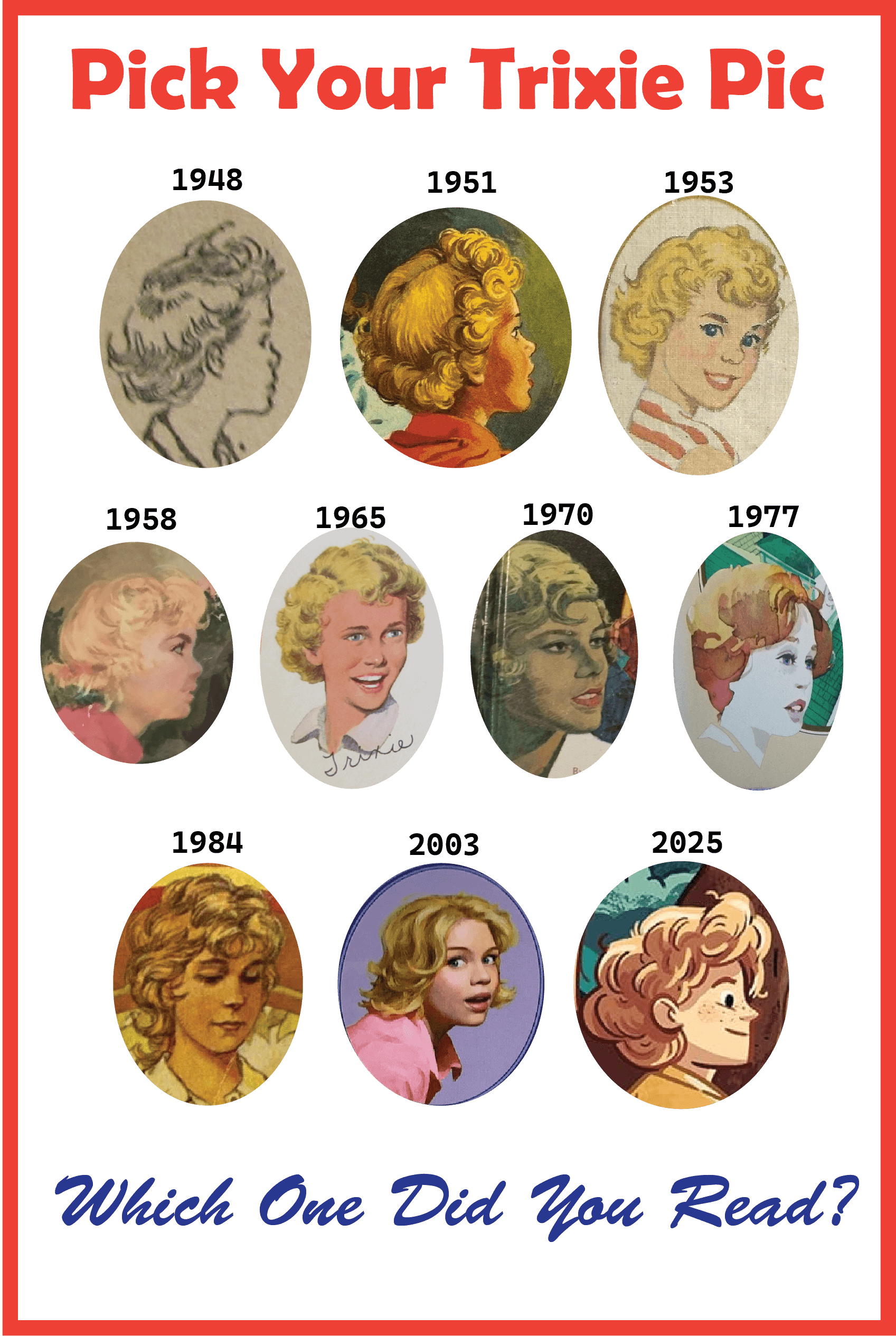 Trixie Belden Portraits