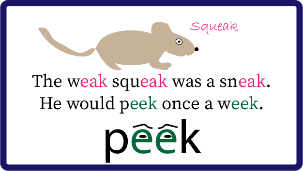 weak vs week spelling trick