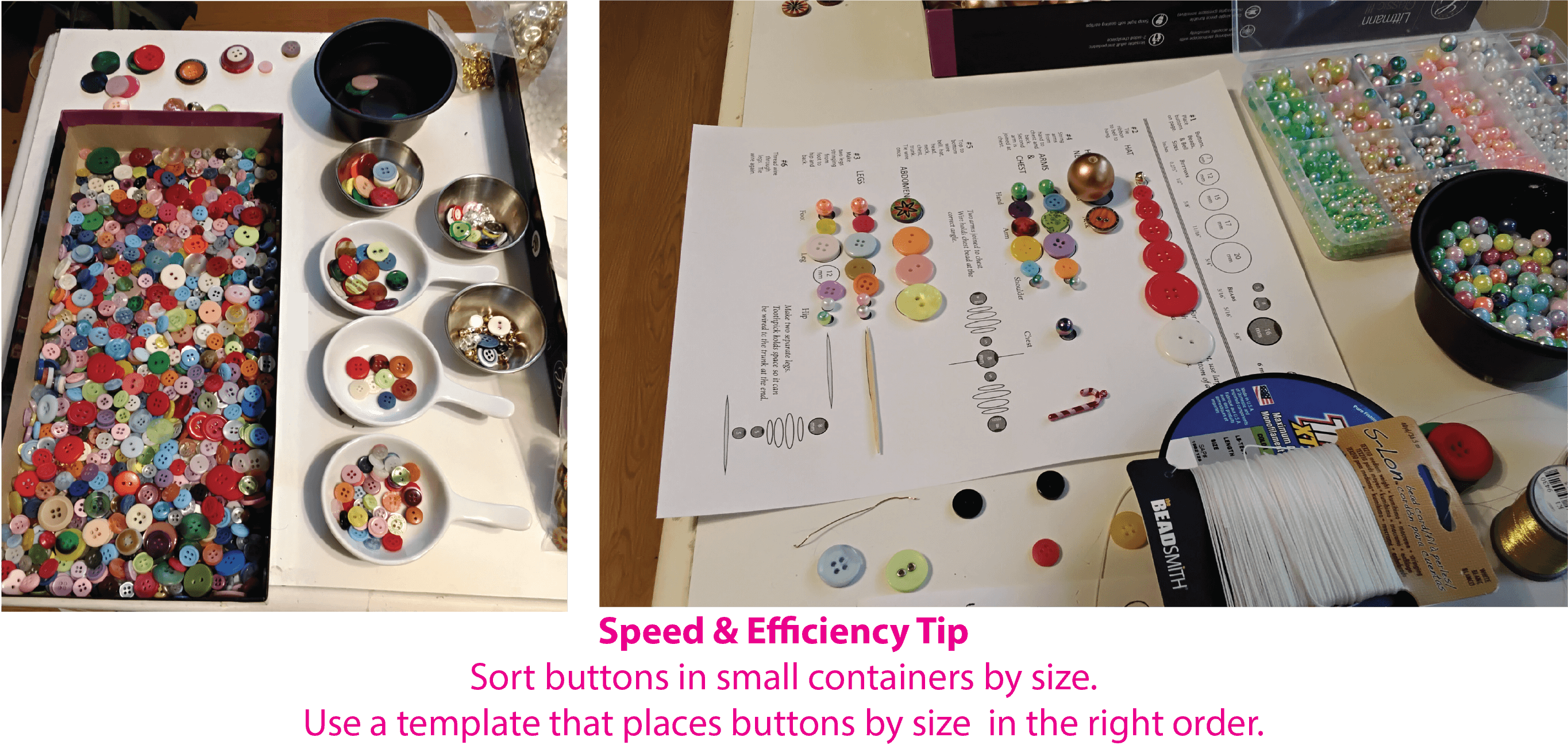 Sort buttons, use a template