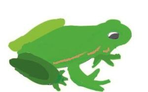 green frog