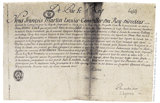 French Passes of Quedah Merchant