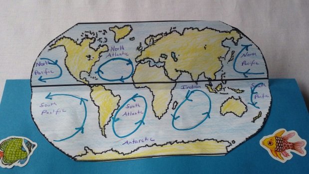 Ocean Map Lapbook