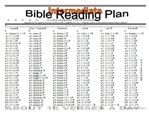 intermediate Bible reading plan