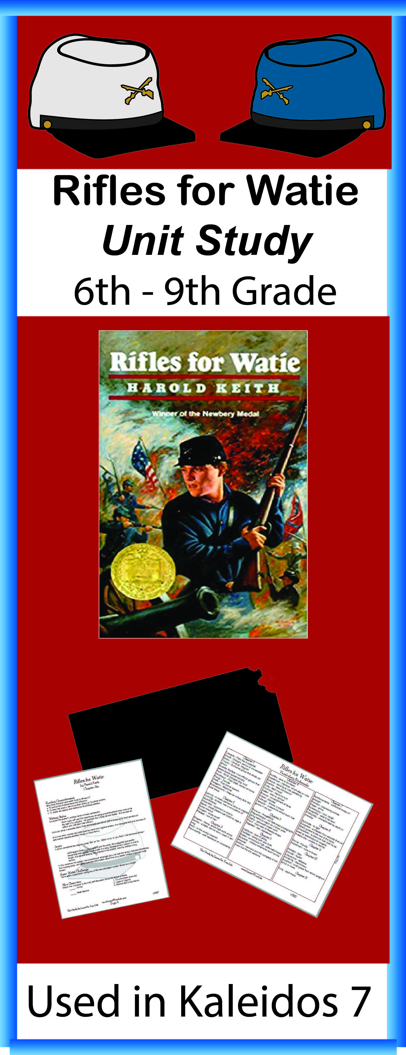 Rifles for Watie Unit Study Poster