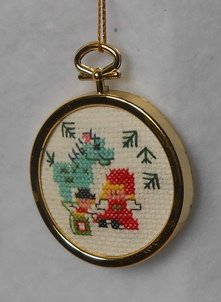 embroidery ornament