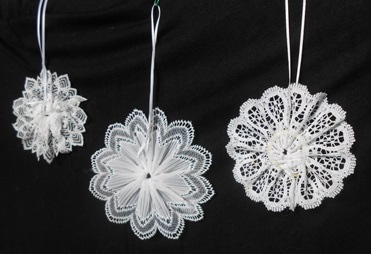 Lace Snowflakes Ornament